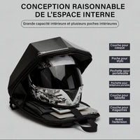 Sac à dos Moto Rigide et Étanche