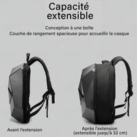 Sac à dos Moto Rigide et Étanche